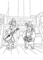 kolorowanki Jake i piraci z Nibylandii, malowanki Disney do wydruku  9